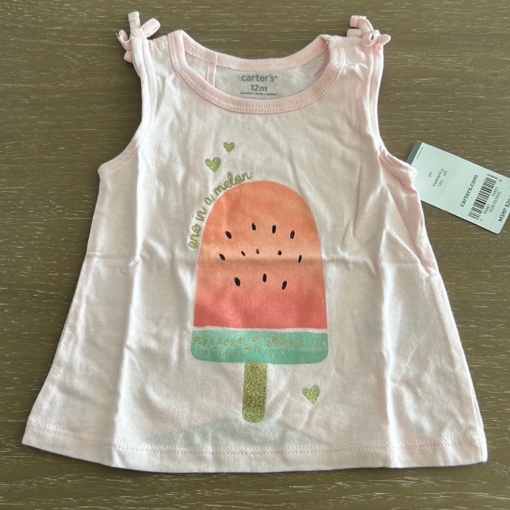 Carter’s “One in a Melon” Top- Infant